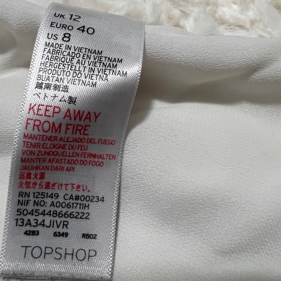 Topshop top size 8 - Picture 12 of 13